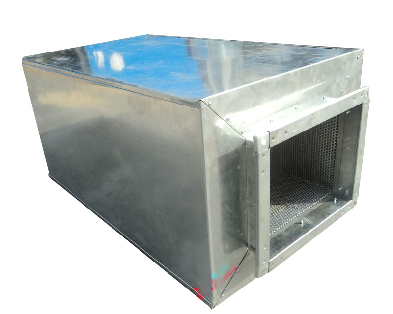 矩形风管消声器，矩形风管消声器报价，矩形风管消声器照片